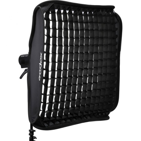 Godox 80cm Square Softbox, Grid with S2 Speedlite Bracket  & Carrying Bag Kit (SGGV8080)